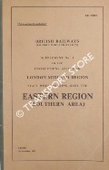 Book cover of Instructions affecting London Midland Region Staff when working over the Eastern Region (Southern Area) - September 1969 by British Railways London Midland Region